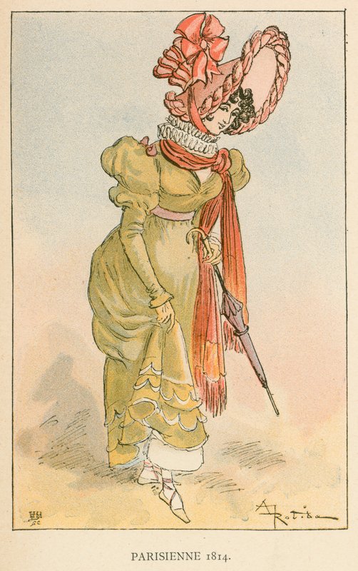 Parigina 1814 da Albert Robida