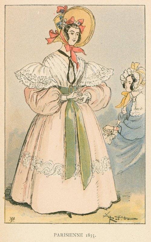 Parigina, 1835 da Albert Robida