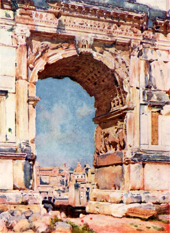 Arco di Tito da Alberto Pisa