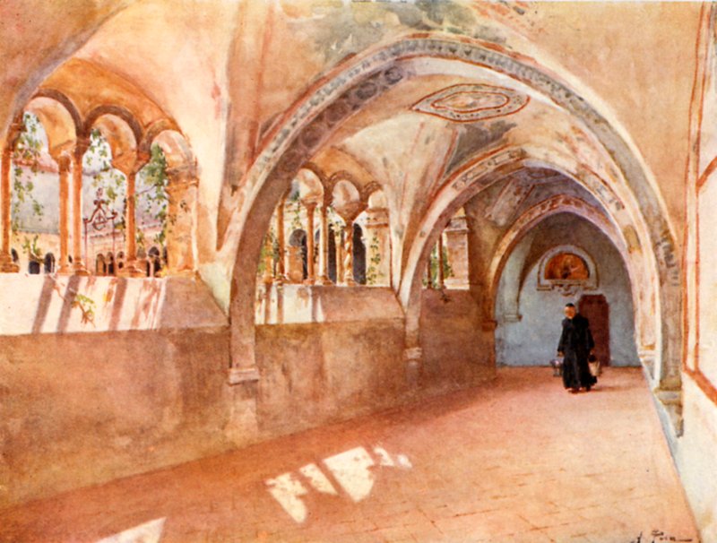 Chiostri di Santa Scolastica, Subiaco da Alberto Pisa