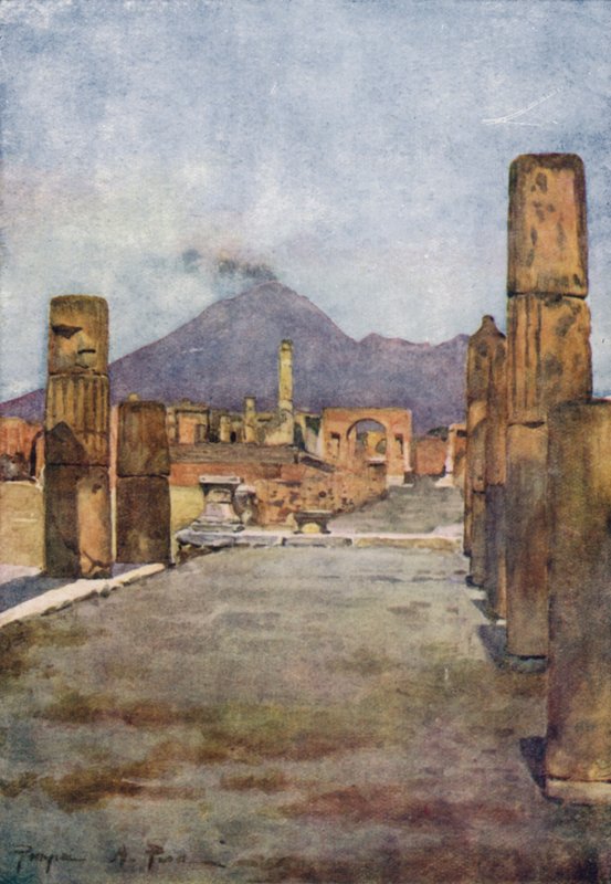Pompei e Vesuvio, Italia da Alberto Pisa