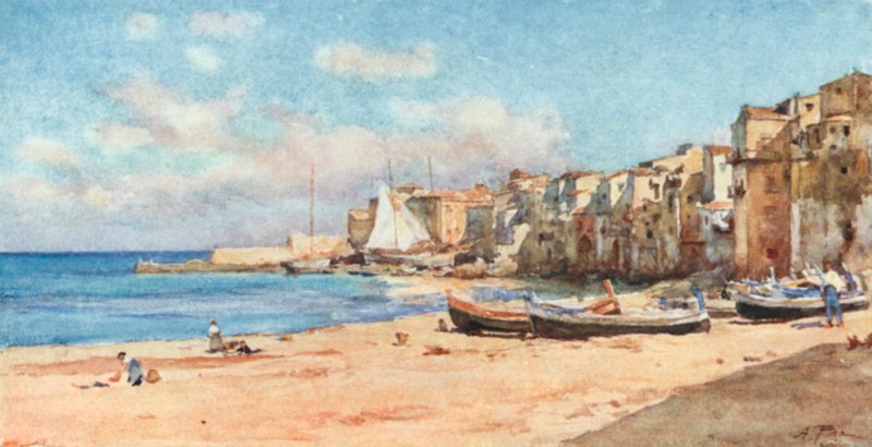 Porto di Cefalù da Alberto Pisa