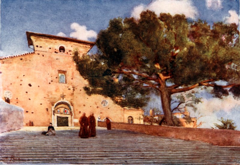 I gradini di Ara Coeli da Alberto Pisa