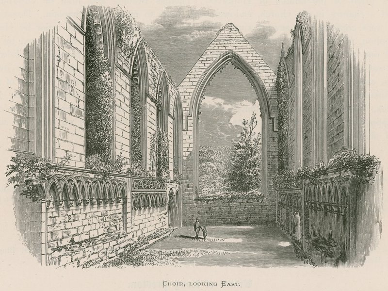 Bolton Priory, Coro, vista verso est da Alexander Francis Lydon