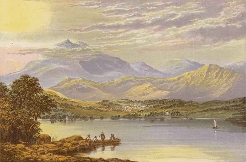 Coniston Lake da Alexander Francis Lydon