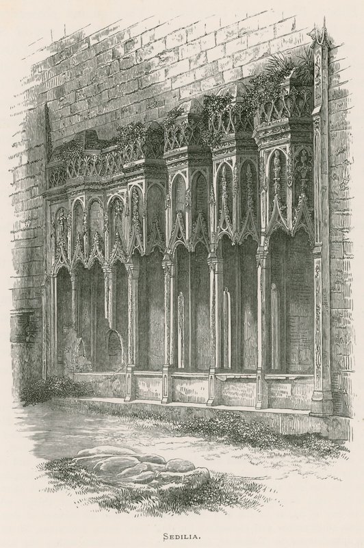 Abbazia di Furness, Sedilia da Alexander Francis Lydon