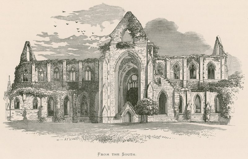Abbazia di Tintern, dal sud da Alexander Francis Lydon