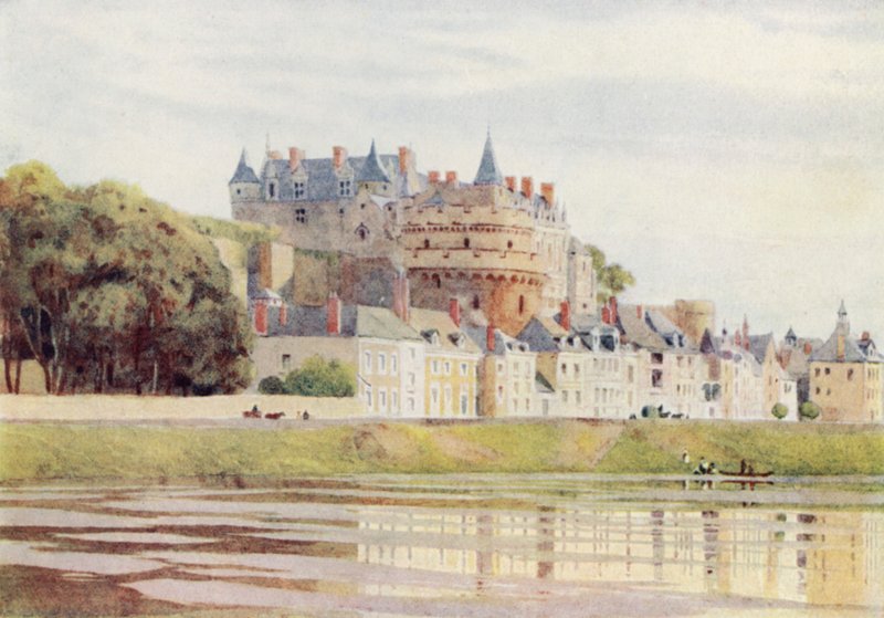 Amboise, il castello da Alexander Henry Hallam Murray