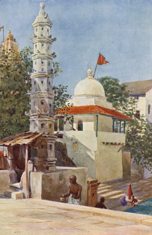 Il Tempio di Walkeshwar, Bombay da Alexander Henry Hallam Murray