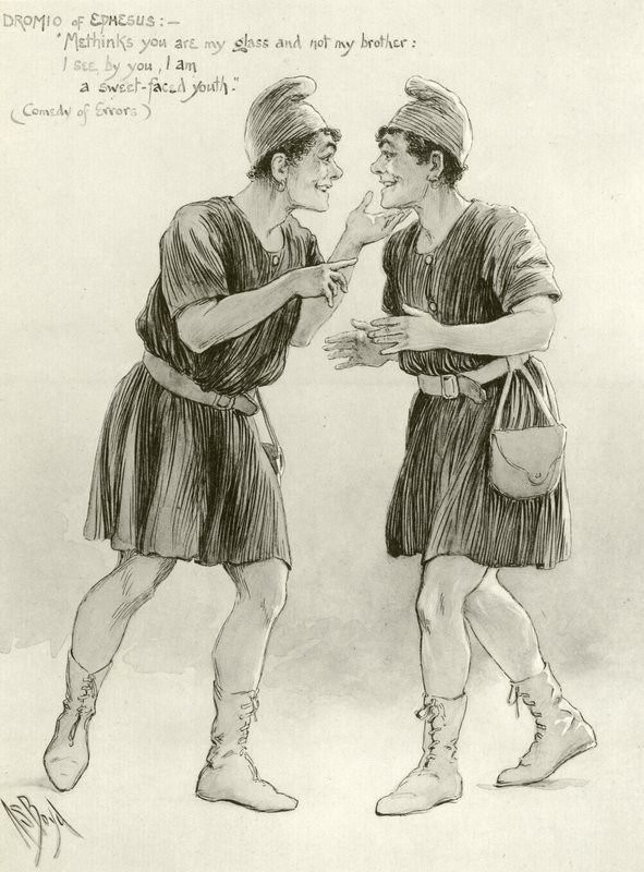 Dromio di Efeso (incisione) da Alexander Stuart Boyd