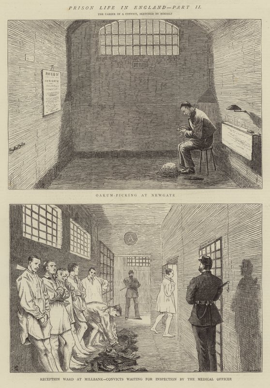 Vita carceraria in Inghilterra, Parte II da Alfred Chantrey Corbould
