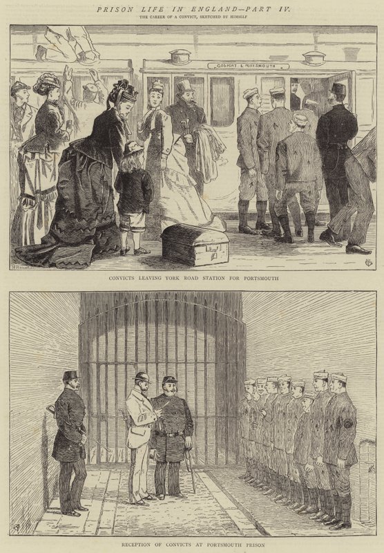 Vita carceraria in Inghilterra, Parte IV da Alfred Chantrey Corbould