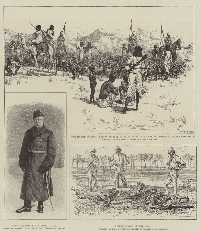 La guerra nel Sudan da Alfred Courbould