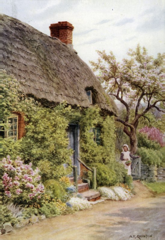 Porta del Cottage, Elmley Castle, Worcester da Alfred Robert Quinton