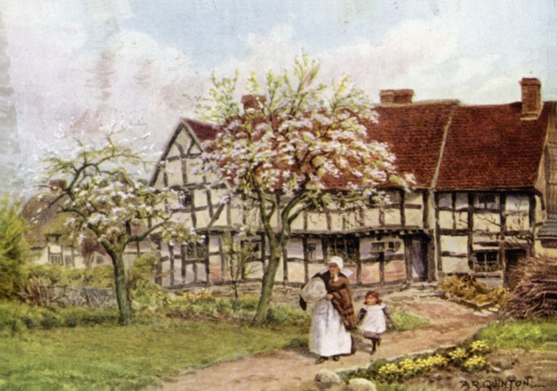 Dossington, vicino a Stratford-on-Avon da Alfred Robert Quinton