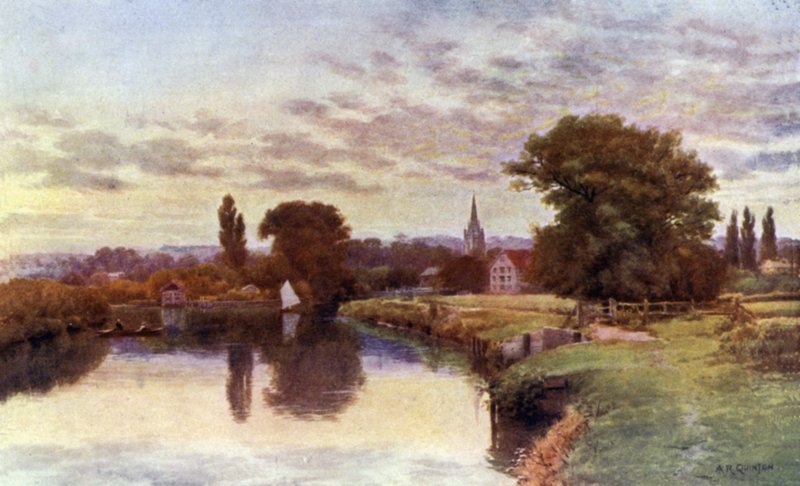 Tramonto a Marlow da Alfred Robert Quinton