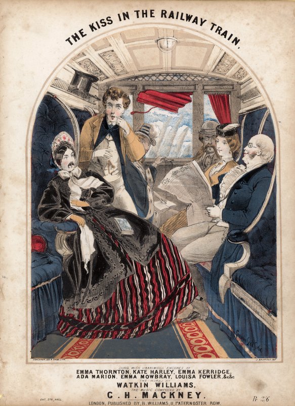 Il bacio nel treno da Alfred Concanen