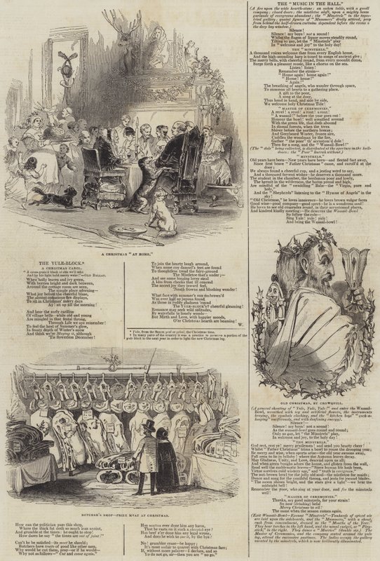 Scene di Natale da Alfred Crowquill