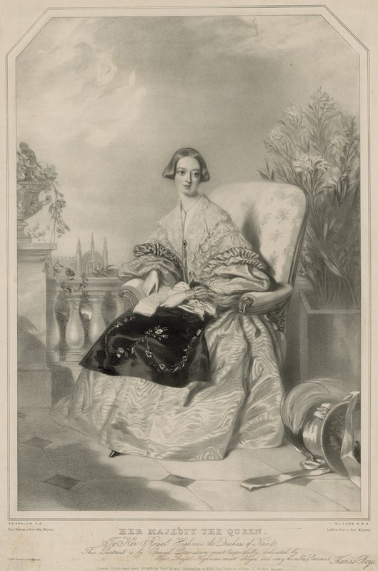 Regina Vittoria da Alfred Edward Chalon