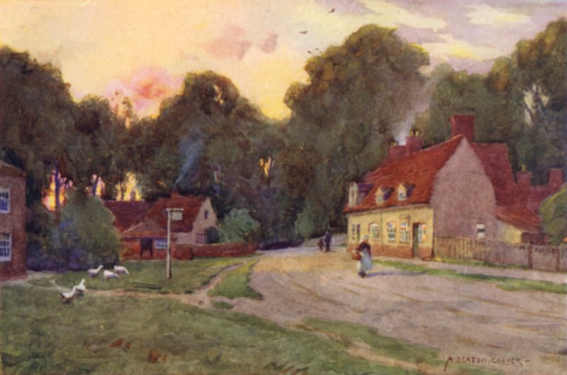 East Bergholt, Suffolk da Alfred Heaton Cooper