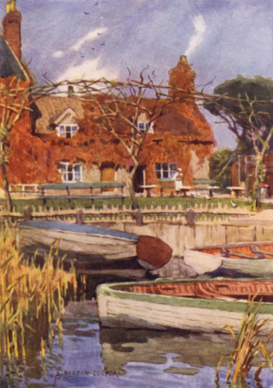 Eels Foot Inn, Ormesby, Norfolk da Alfred Heaton Cooper