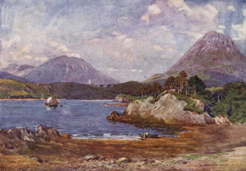 Letterfrack, Connemara da Alfred Heaton Cooper