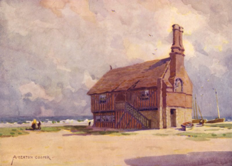 La vecchia Moot Hall, Aldeburgh, Suffolk da Alfred Heaton Cooper