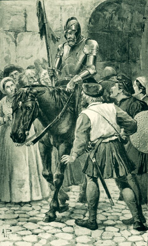 Un sopravvissuto di Flodden da Alfred Pearse