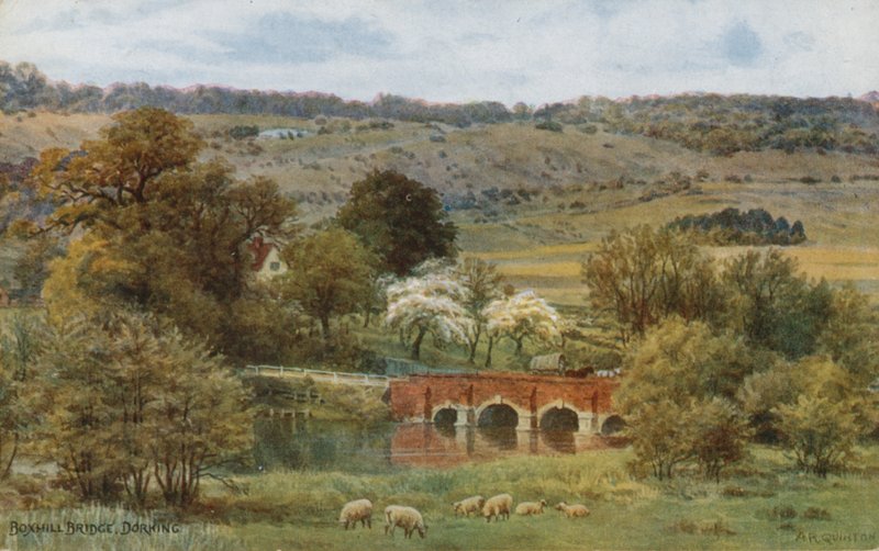 Ponte di Boxhill, Dorking da Alfred Robert Quinton