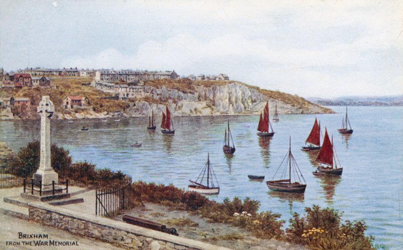 Brixham, dal Memoriale di Guerra da Alfred Robert Quinton