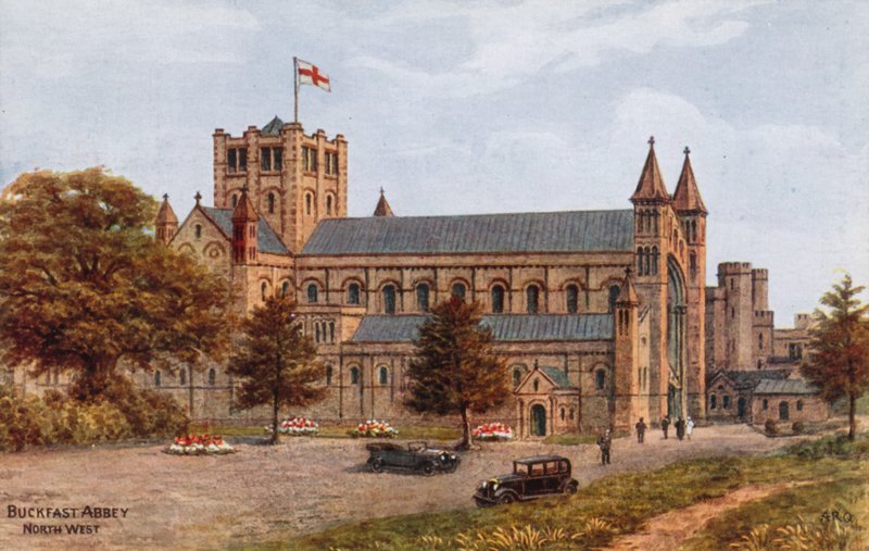 Abbazia di Buckfast, nord-ovest da Alfred Robert Quinton