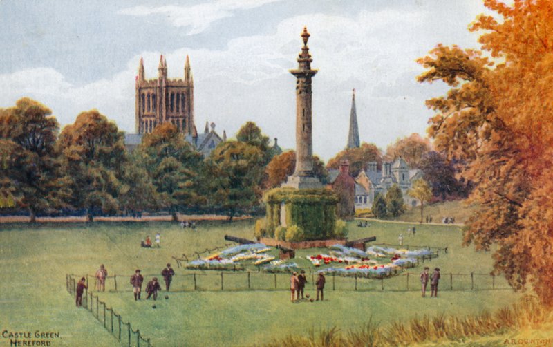 Castle Green, Hereford da Alfred Robert Quinton
