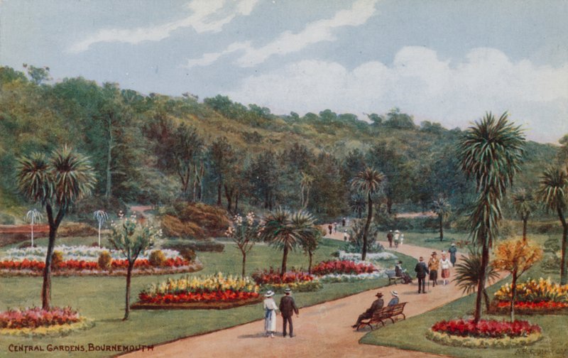 Giardini Centrali, Bournemouth da Alfred Robert Quinton