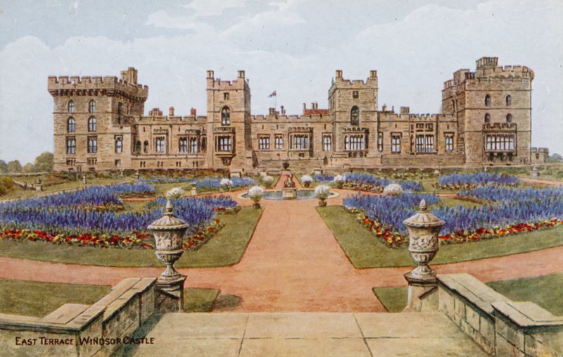 Terrazza Est, Castello di Windsor da Alfred Robert Quinton