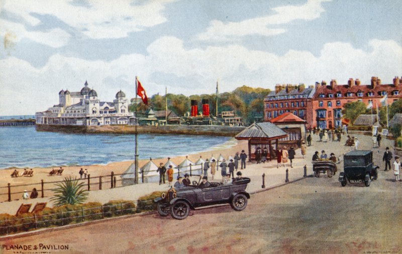 Esplanade e Padiglione, Weymouth da Alfred Robert Quinton