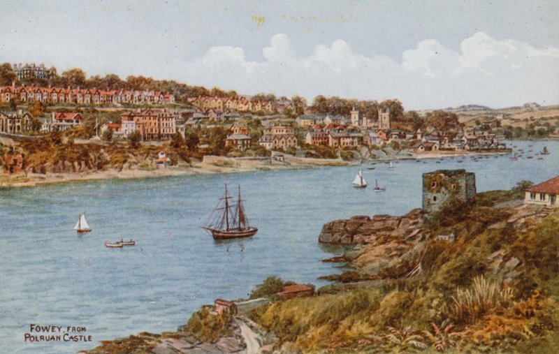 Fowey, dal castello di Polruan da Alfred Robert Quinton
