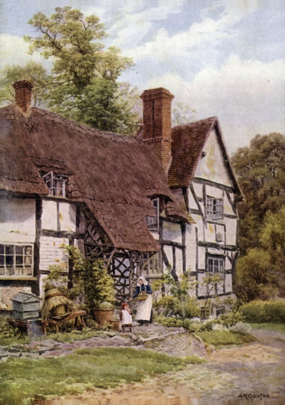 Harvington, vicino a Evesham, Worcester da Alfred Robert Quinton