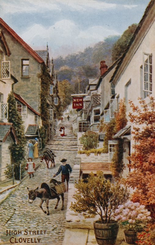 High Street, Clovelly da Alfred Robert Quinton