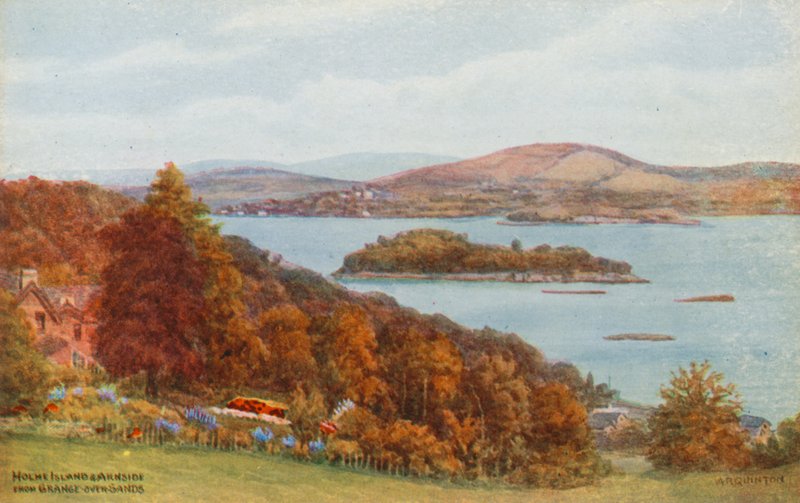 Isola di Holme e Arnside, da Grange-over-Sands da Alfred Robert Quinton
