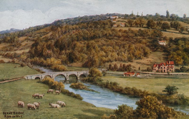 Ponte di Kerne, Ross-on-Wye da Alfred Robert Quinton