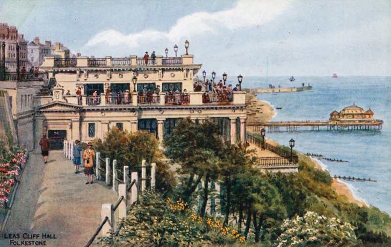 Leas Cliff Hall, Folkestone da Alfred Robert Quinton