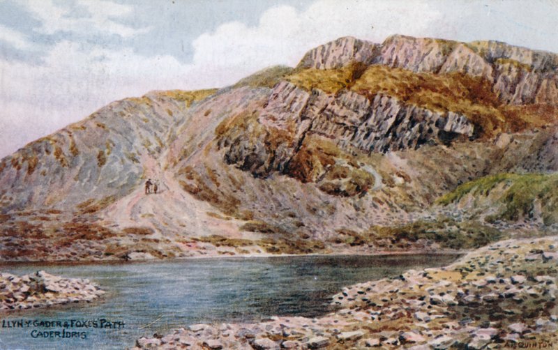Llyn-y-Gader e il sentiero delle volpi, Cader Idris da Alfred Robert Quinton