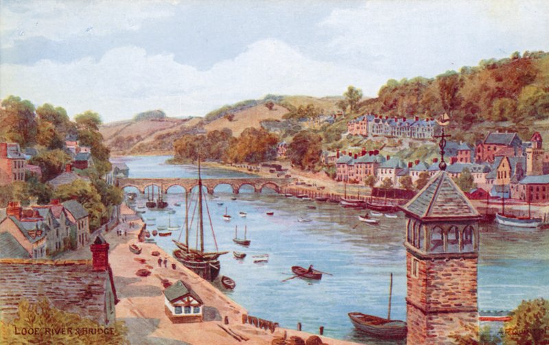 Looe, Fiume e Ponte da Alfred Robert Quinton