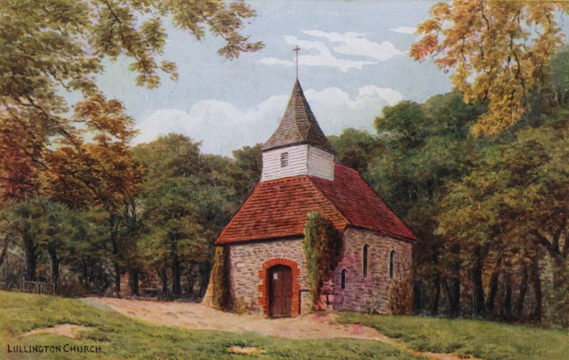 Chiesa di Lullington da Alfred Robert Quinton