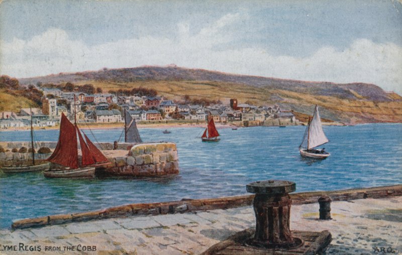 Lyme Regis dal Cobb da Alfred Robert Quinton
