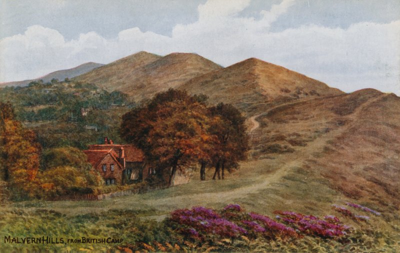 Colline di Malvern, dal British Camp da Alfred Robert Quinton