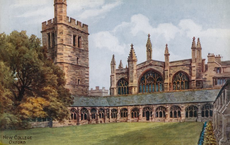 New College, Oxford da Alfred Robert Quinton