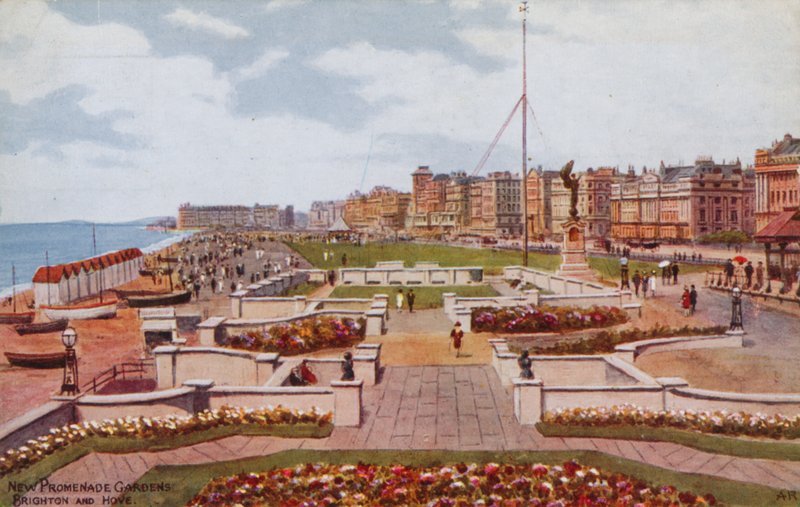 Nuovi giardini del lungomare, Brighton e Hove da Alfred Robert Quinton