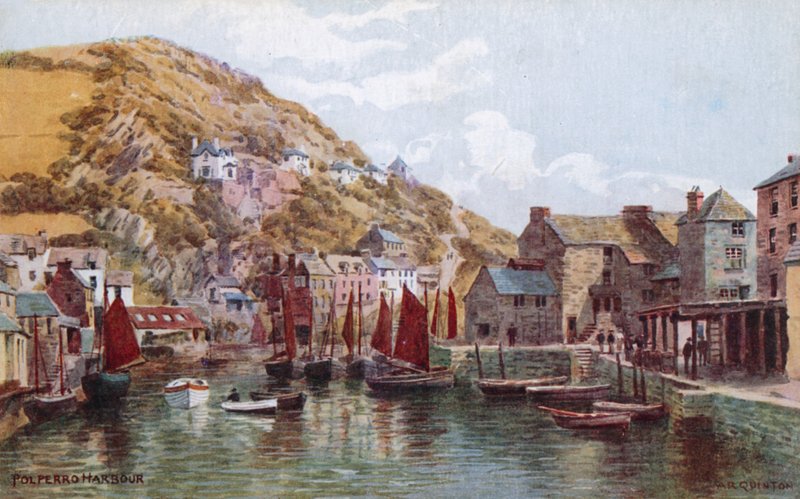 Porto di Polperro da Alfred Robert Quinton