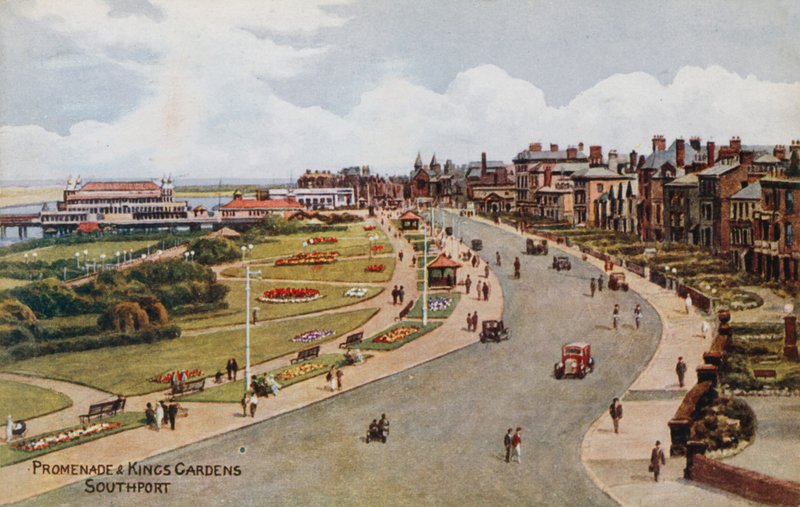 Passeggiata e Giardini del Re, Southport da Alfred Robert Quinton